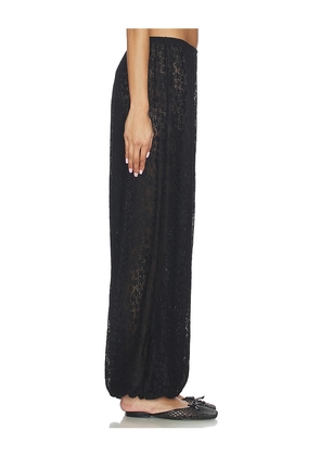 superdown Liesel Balloon Pant in Black. Size L. Also in XS, XXS, S, M, XL.