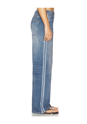 Rag & Bone rb Miramar Terry Track Pant in Blue. Size M. Also in L, S, XS.