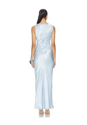 SNDYS Jessie Maxi Dress in Baby Blue. Size L. Also in S, XXS, XS, M, XL, XXL.