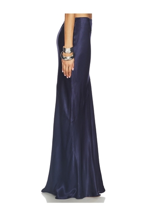 SNDYS Junie Maxi Skirt in Navy. Size M. Also in L, S, XS, XXS.