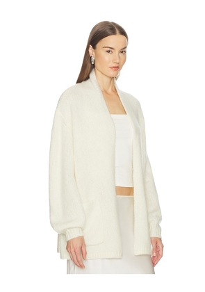 SRG Brookelynn Cardigan in Ivory. Size L. Also in XS, S, M, XL.