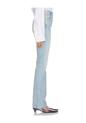 SLVRLAKE Jade High Rise Slim Boot Jeans in Blue. Size 30. Also in 25, 31.