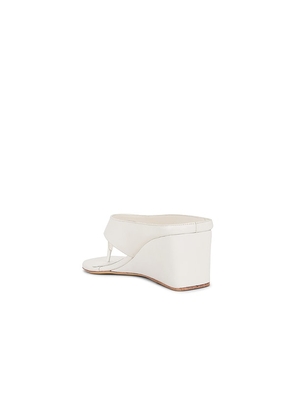 Tony Bianco Swift Wedge Sandal in White. Size 6. Also in 7, 7.5, 8, 8.5, 9, 9.5, 10.