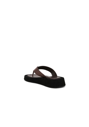 Tony Bianco Ives Sandal in Chocolate. Size 6. Also in 7, 8, 9.