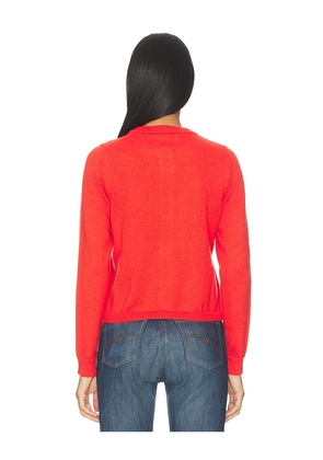 Stitches & Stripes Racine Cardigan in Red. Size L. Also in XS, S, M.