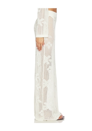 SNDYS Terra Maxi Skirt in Cream. Size L. Also in M, S, XS.