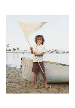 Rylee + Cru Perry Short in Chocolate. Size 12-18M. Also in 18-24M, 2-3yr, 4-5yr.