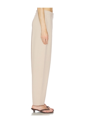 SRG Marielle Knit Tapered Pant in Tan. Size L. Also in XXS, XS, S, M, XL.
