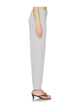 SRG Marielle Knit Tapered Pant in Light Grey. Size L. Also in XS, S, XL, M.