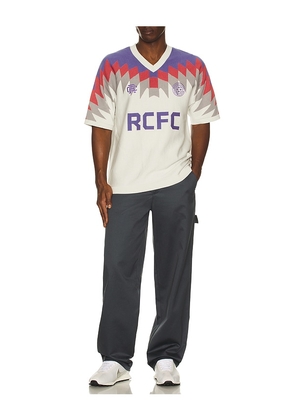 Reigning Champ Supima International Jersey in White. Size M. Also in S, XL/1X, XXL/2X.