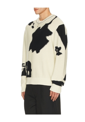 SAMSOE SAMSOE Salevo Sweater in Cream. Size L. Also in M, XXL/2X.