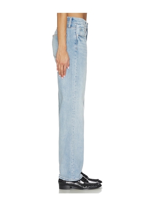 PISTOLA Issa Mid Rise Relaxed Straight Jeans in Blue. Size 24. Also in 23, 26, 27, 29, 30, 32, 25, 28.