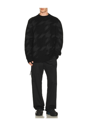 Perfect Moment Cole Crew Neck Sweater in Black. Size L. Also in S, M.