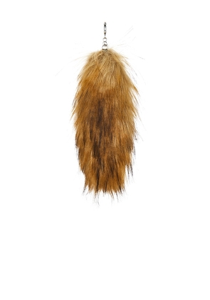 petit moments Olsen Keychain in Brown.