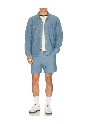 Rails Hayes Long Sleeve Shirt in Blue. Size S. Also in M, L.