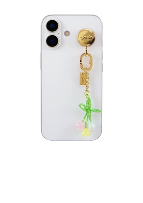 Sonix Phone Charms With Adhesive Hook in Metallic Gold.