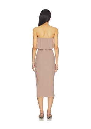 Susana Monaco Bubble Tube Dress in Taupe. Size XS. Also in L, M, S.