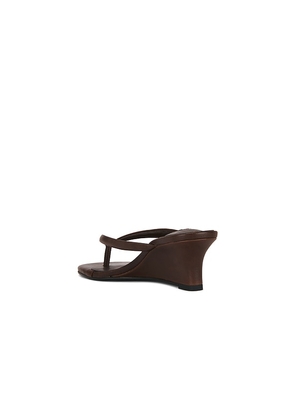Tony Bianco Edgy Sandal in Chocolate. Size 5. Also in 5.5, 7.5, 9.5.