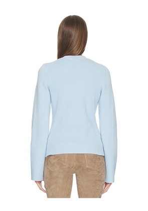 PISTOLA Aeron Cinched Waist Cardigan in Baby Blue. Size XS. Also in S, M, L.