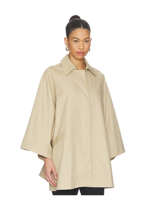 Tularosa Penelope Coat in Beige. Size L. Also in XXS, XS, S, M, XL.