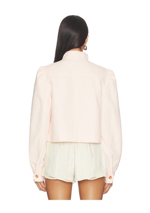 Tularosa Gillian Jacket in Blush. Size M. Also in XXS, XS, S, L, XXL.