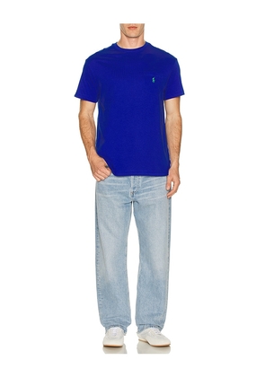 Polo Ralph Lauren Short Sleeve Crewneck Tee in Blue. Size L. Also in XXL/2X.