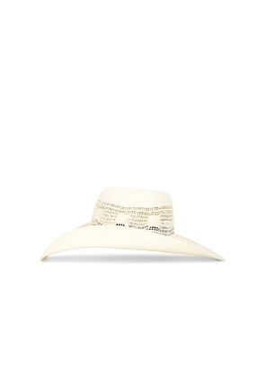 Seager Freehand Hat in Cream. Size L. Also in S, M, XL.