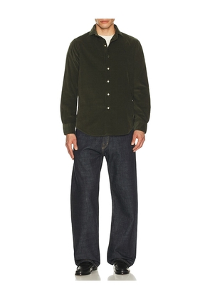 Polo Ralph Lauren Long Sleeve Corduroy Sport Shirt in Olive. Size M. Also in S, XXL/2X.