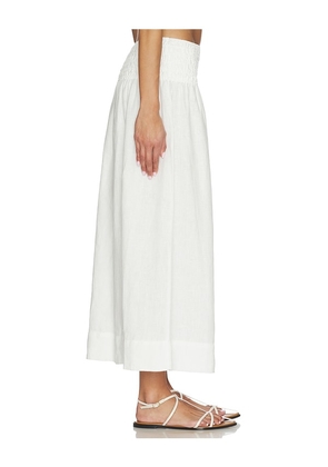 Rails Alessa Skirt in White. Size L. Also in XS, M, XL.