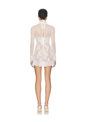 retrofete Faylin Dress in White. Size L. Also in XXS, XS, S, M.