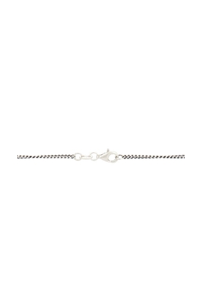 Serge de Nimes Pegasus Necklace in Metallic Silver.