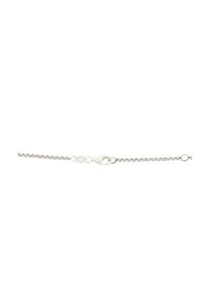 Serge de Nimes Guadelupe Necklace in Metallic Silver.