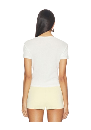 The Laundry Room The Little Salty One Baby Tee in White. Size L. Also in XS, S, M.