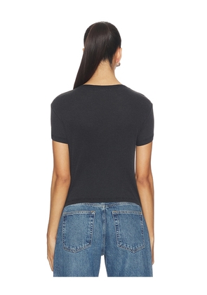 The Laundry Room Dirty Martini Baby Tee in Black. Size L. Also in XS, S, M.