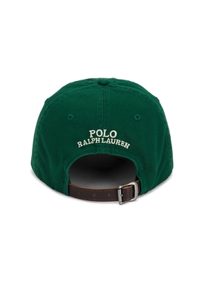 Polo Ralph Lauren Twill Woven Cap in Green.