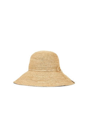 Rag & Bone Crochet Bucket Hat in Neutral. Size S/M. Also in M/L.