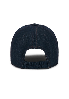 Rag & Bone Harlow Baseball Cap in Blue.