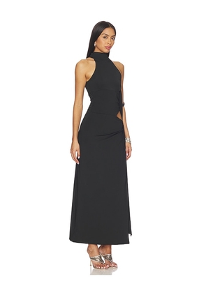 superdown Kassanda Maxi Dress in Black. Size L. Also in XXS, XS, S, M, XL.