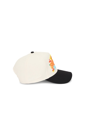 Stay Cool Island Trucker Cap in Cream.