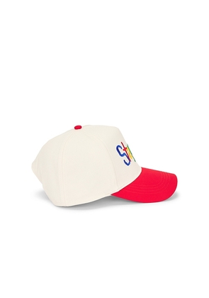 Stay Cool Nostalgia Trucker Cap in Cream.