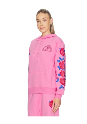 The Mayfair Group Be Kind Classic Hoodie in Pink. Size L/XL. Also in XS/S, S/M, M/L.