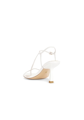 RAYE Naia Sandal in White. Size 5.5. Also in 6, 7, 7.5, 8, 8.5, 9, 9.5.