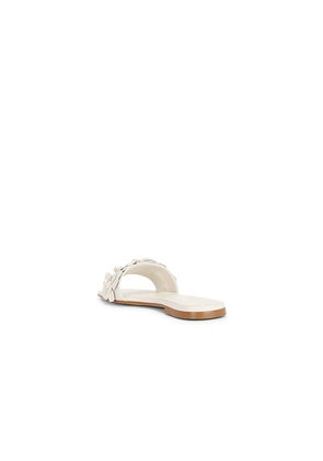 RAYE Iris Flat in Ivory. Size 5.5. Also in 6, 6.5, 7, 7.5, 8, 8.5, 9.