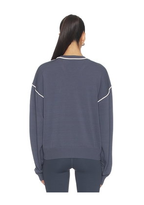 P.E Nation Retreat Sweatshirt in Blue. Size XS. Also in S, M, L, XL.