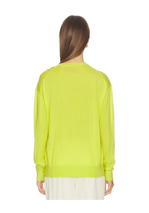 Polo Ralph Lauren Merino V Neck Sweater in Green. Size L. Also in S, M.