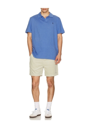 Polo Ralph Lauren Short Sleeve Johnny Collar Polo in Blue. Size L. Also in M, XL/1X.