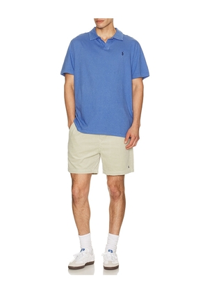 Polo Ralph Lauren 8 Wale Soft Fade Corduroy Pull On Prepster Short 6 in Grey. Size L. Also in XL/1X, XXL/2X.