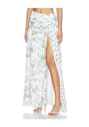 Sonya Moda India Skirt in White. Size L. Also in XS, S, M, XL.