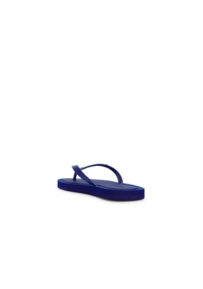 Tory Burch Kira Padded Flip Flop in Blue. Size 10. Also in 6, 7, 8, 9.