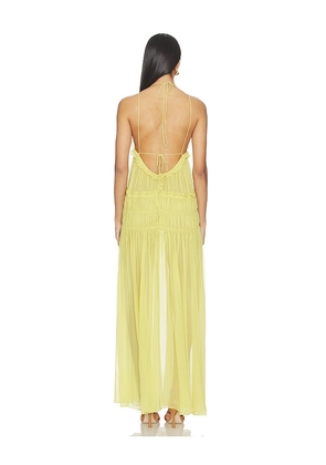 Tularosa Covasanta Maxi Dress in Green. Size L. Also in XXS, XS, S, M, XL.
